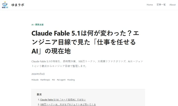 記事ページにもロゴを表示
