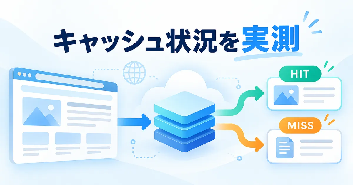 Cloudflareのキャッシュ状況を実測する|HIT/MISS・キャッシュ率・静的アセット配信を確認